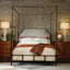 Upholstered Canopy Bed-18443369