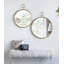 Miroir rond en fer-758383314