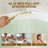 Doux Waterfall Deck-Mount Bathtub Filler Faucet with 2-Fuction Handheld Shower and Diverter-110220859
