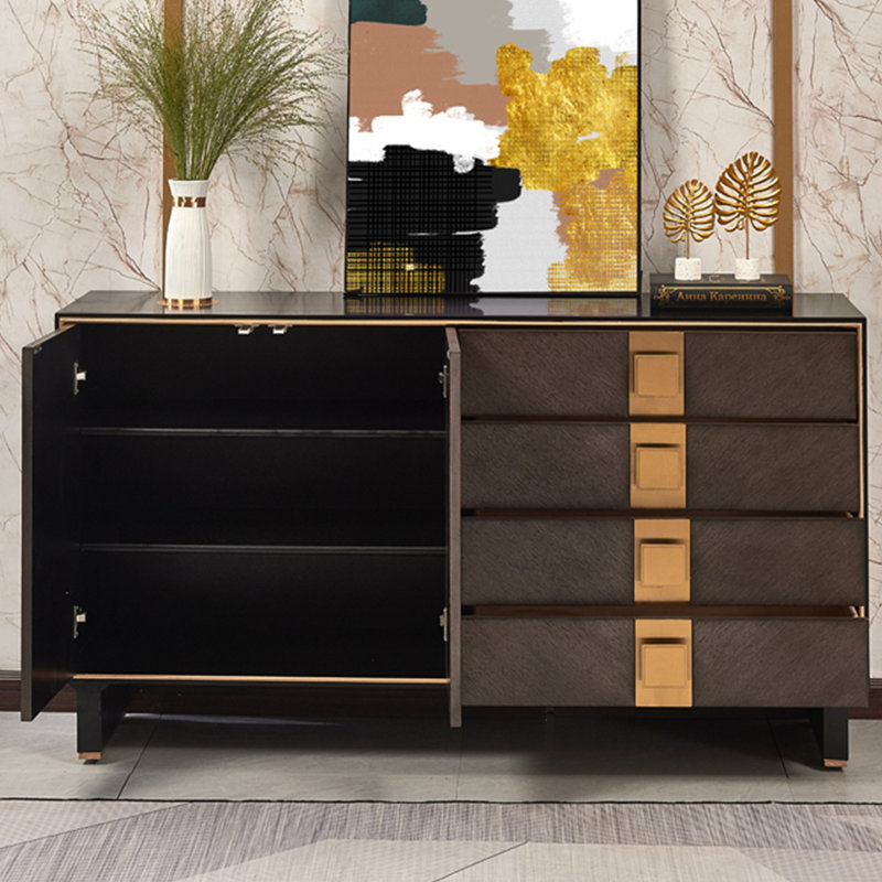 Armoire de rangement légère et élégante, H 35,43 po x l 59,06 po x P 15,75 po