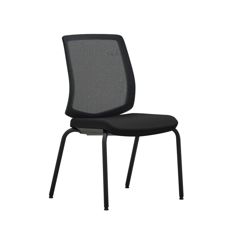 Chaise de travail multifonctionnelle en filet Adapt, Noir