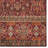 Ducote Washable Garnet and Ivory Machine Woven Area Rug-348623988