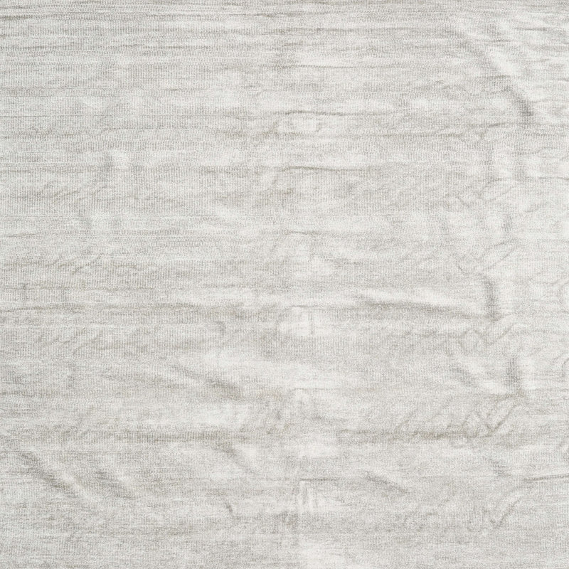 Surface beige contemporaine tapis Cait, Carré 5 pi