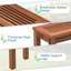 Amechi Outdoor Bench