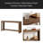 Compact Entrance Table,Natural Style Console Table,Sofa Table