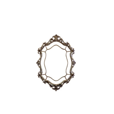 Miroir mural en bois antique Daylan