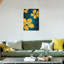 Abstract Gold Leaves 04 - Rectangle Painting