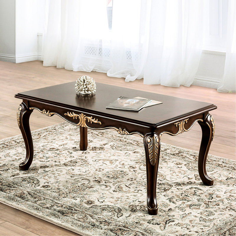 Table basse rectangulaire 1 pièce Traditional