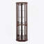 Vitrine de coin lumineuse pour présenter des objets de collection, du vin et des objets décoratifs, offrant un rangement fonctionnel et un design élégant-989363988