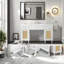 Modern Spacious 60-inch Bathroom Vanity Cabinet With Smc Sink And Soft Close Drawers