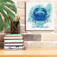  «Crab 3» par Erin Clark, art mural sur toile, 12 po x 12 po-1053938091