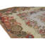 Tapis beige / brun / vert noué à la main de haute qualité