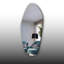 Miroir mural abstrait