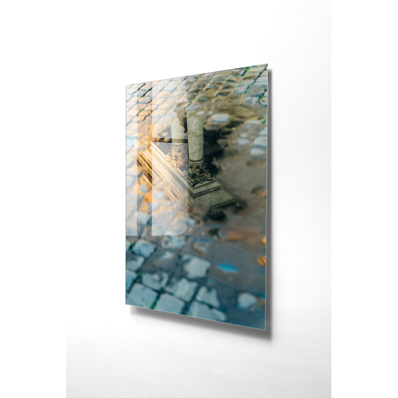 Élégante peinture décorative en verre trempé de 19,7 po x 27,6 po | 100% verre trempé, épaisseur: 0,16 pouce | Parfait pour la décoration intérieure, le salon et le bureau | Superbe œuvre d'art avec une esthétique moderne