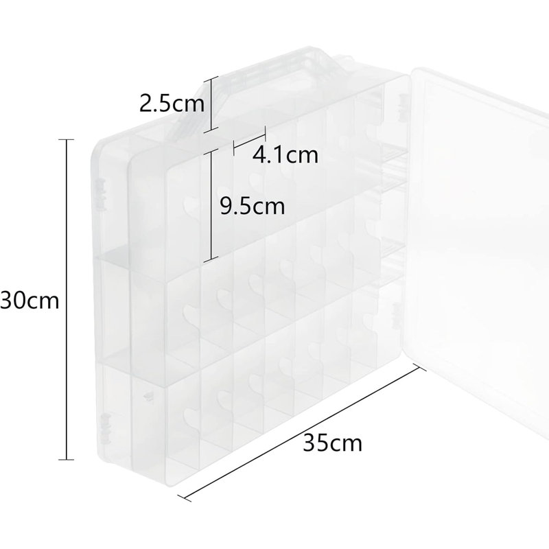 Plastic Makeup Organiser