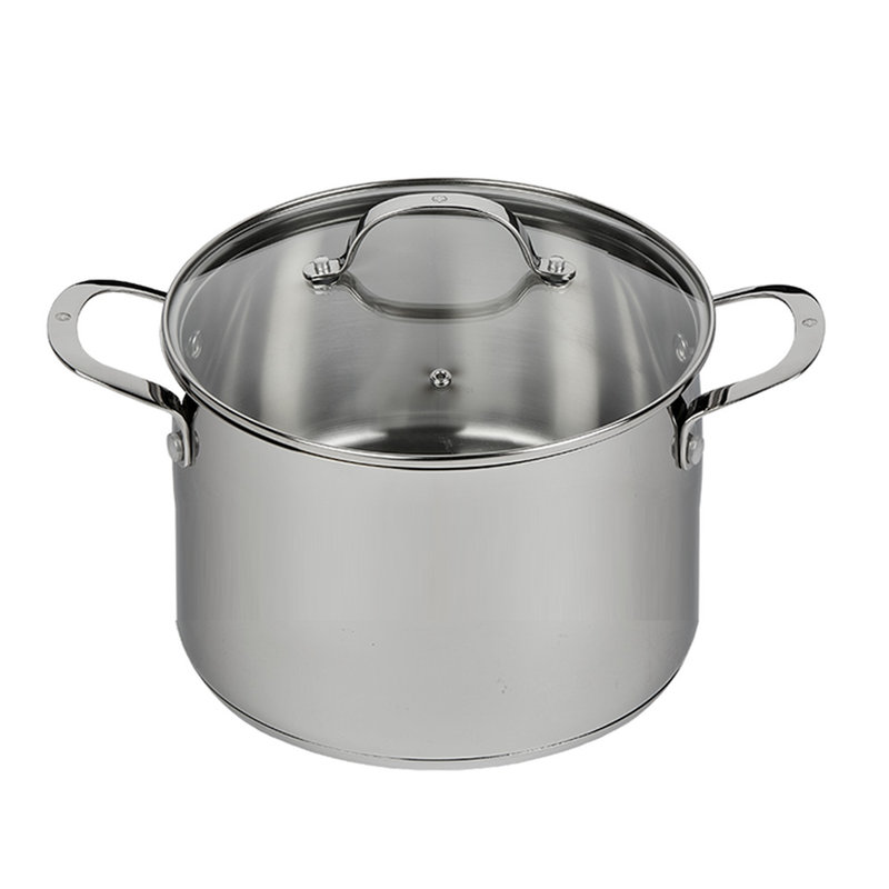 Stainless Steel Round Dutch Oven, 7.6 qt
