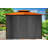 Barcelona 10 Ft. W x 12 Ft. D Aluminum Patio Gazebo with Mosquito Netting and Privacy Curtains-27474929
