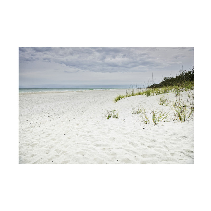 Art mural sur toile tendue - Mary Lou Johnson «Beach Solitude», art mural pour salon, chambre à coucher ou bureau - 22 x 32