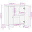 Naciri 60cm Sideboard