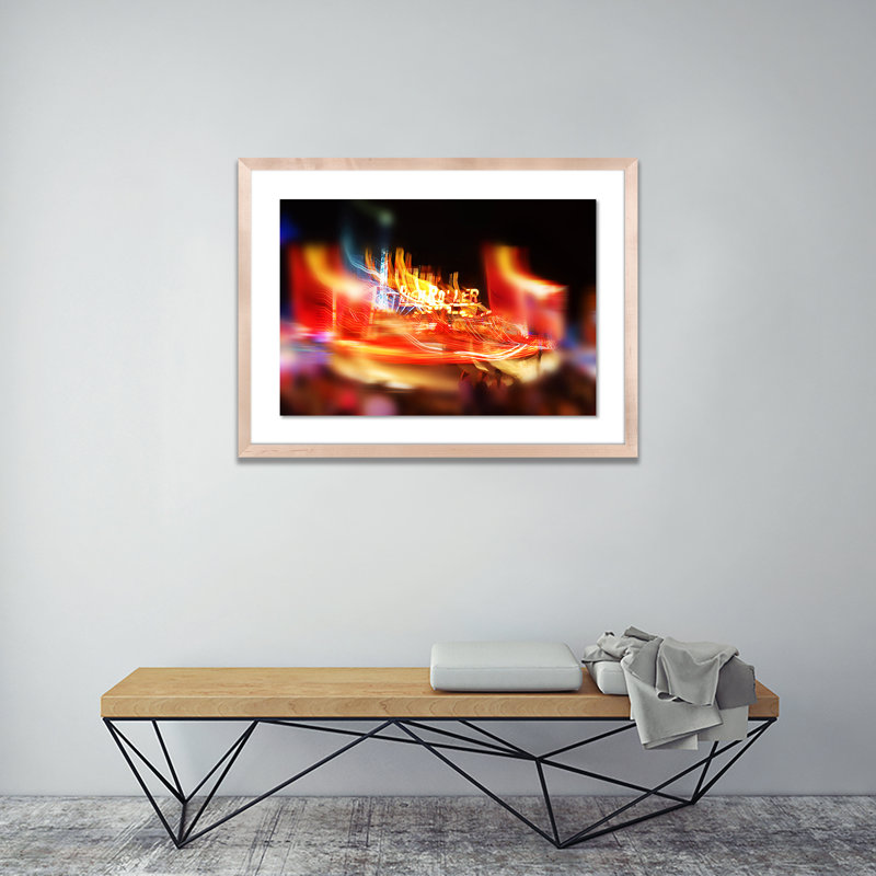 High Roller Print by Jack Singh, Natural, 42" H x 60" W x 2.5" D