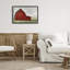 Cadre de grange flottant rouge patiné et Wise, design par Max Maxx-1874263692-1874263691
