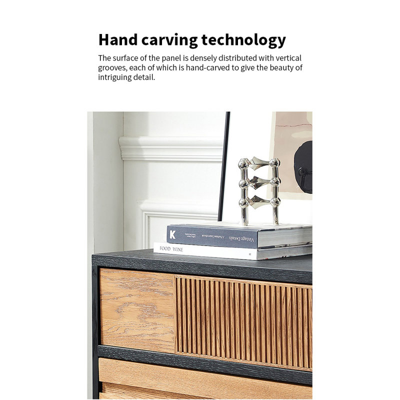 Middle Color Accent Cabinet, 31.5" H x 35.43" W x 17.72" D