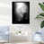 Cadre photo noir simple