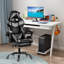 Fauteuil PC et de course avec repose-pieds-915734391