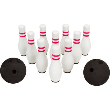 tanga sports® Plastic Bowling Pins, Set of 10