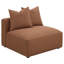 Canapé modulaire rembourré en terre cuite 6 pièces pour femme-1113057838