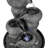 Bescott Indoor Outdoor Weather Resistant Cascade Fountain with Lights