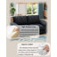 Causeuse compacte à 2 places avec rangement dissimulé, idéale pour les petits appartements et les studios, offrant confort et fonctionnalité-529924755