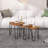 Summerall Nesting Coffee Tables, End Tables Set, Small Stacking Side Tables for Living Room Bedroom