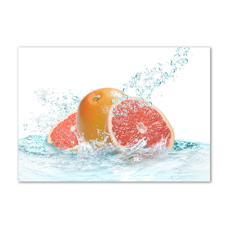Grapefruit - No Frame Print on Canvas