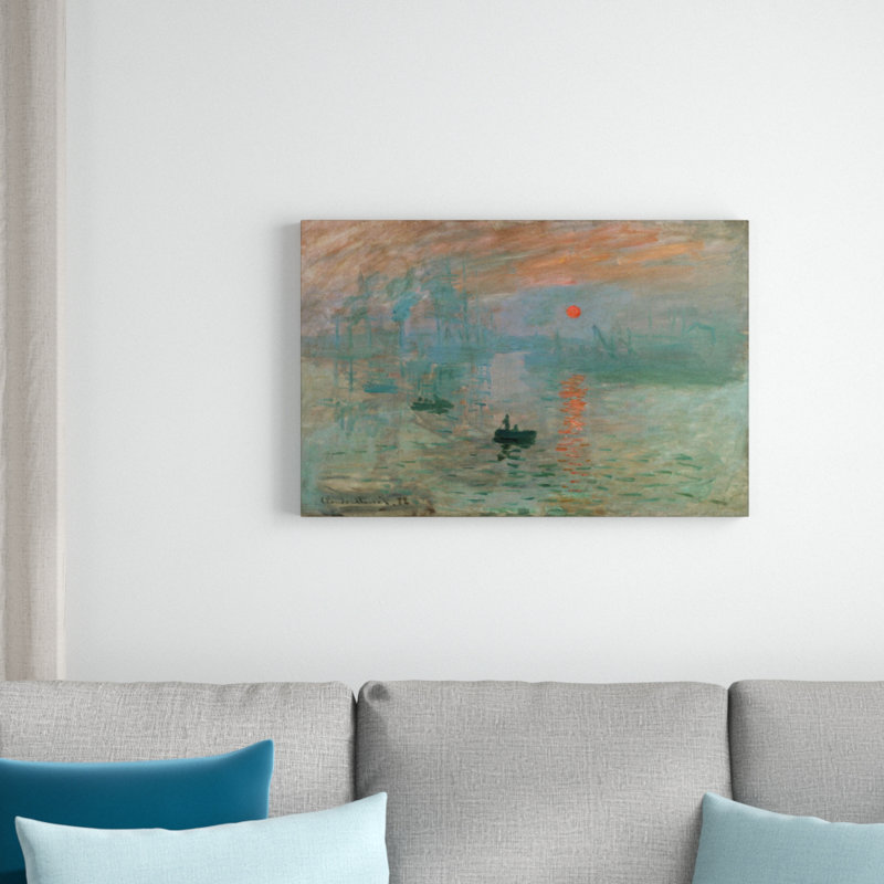 Claude Monet - Wrapped Canvas Print, 77cm H x 114cm W