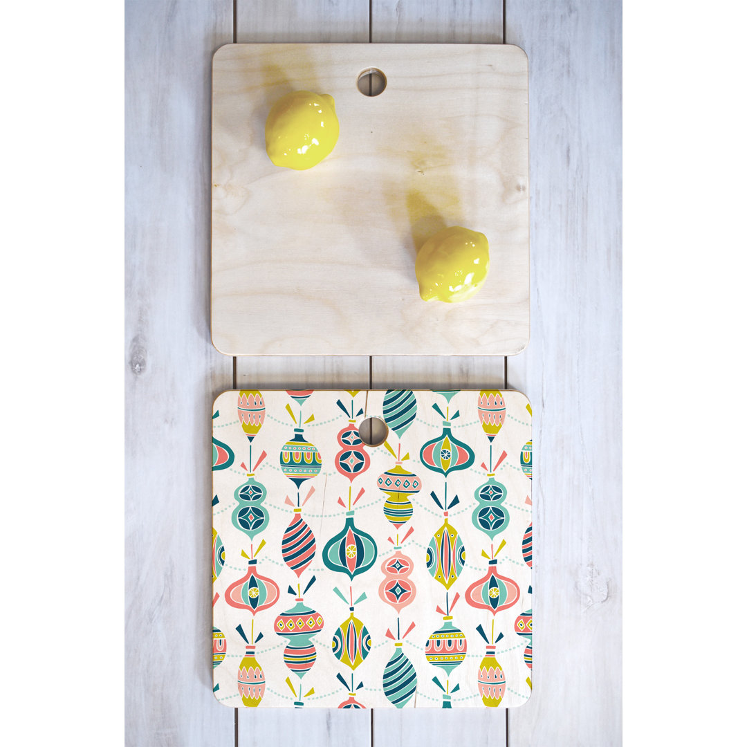The Holiday Aisle Henninger Birch Wood Cutting Board The Holiday Aisle® 