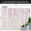 Adhésif mural floral pelez et collez - rose amusant-1869505320