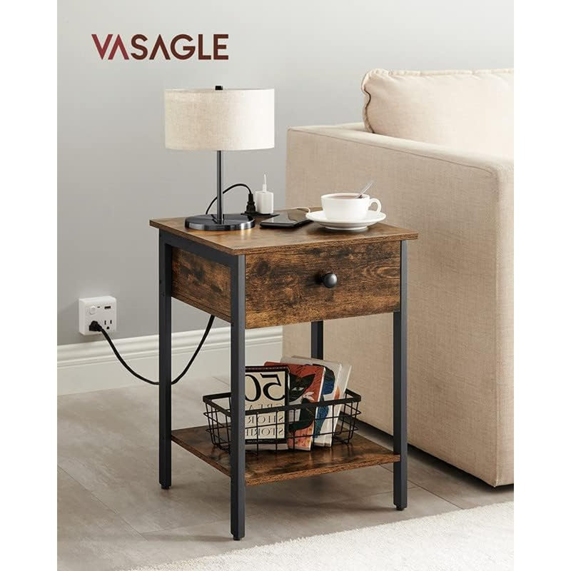 Sheli End Table with Storage
