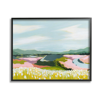 ModernMountainStreamGicleeArtbyGracePopp