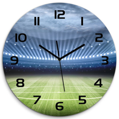 Jerrilee Glass Wall Clock