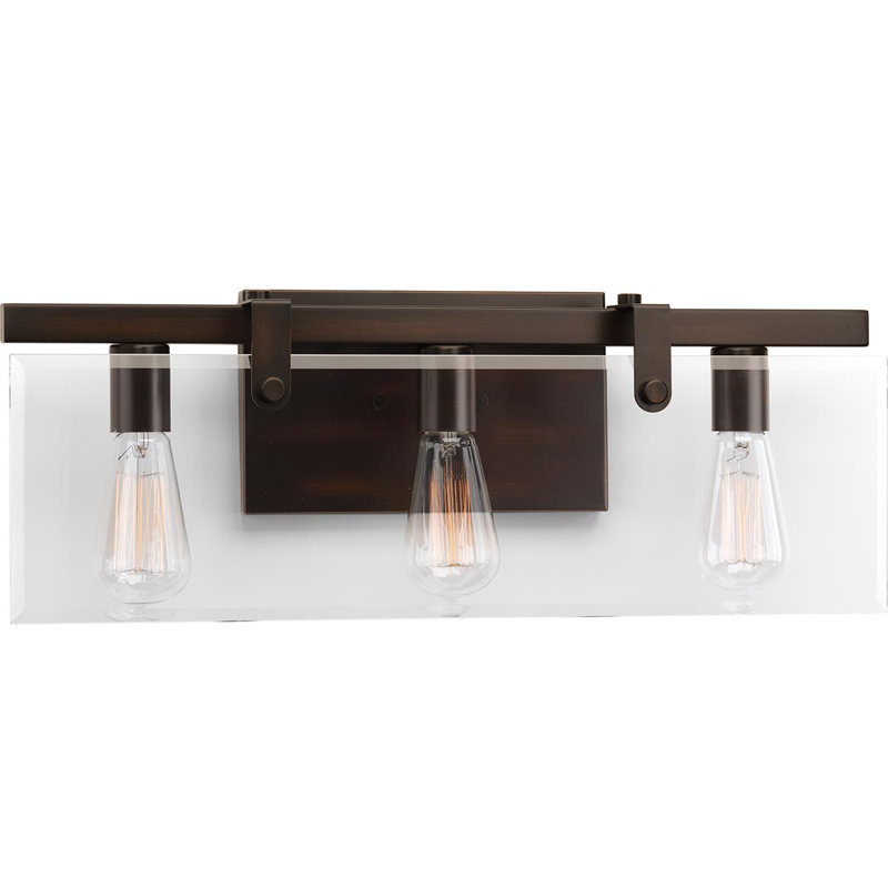 Bridgewood 3 - Light Dimmable Vanity Light, Antique Bronze