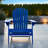 Afore Acacia Wood Folding Adirondack Chair-954656425