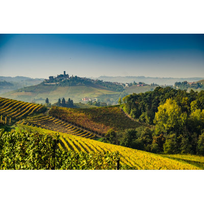 Solita Vineyard pendant l'automne - photographie sur toile tendue