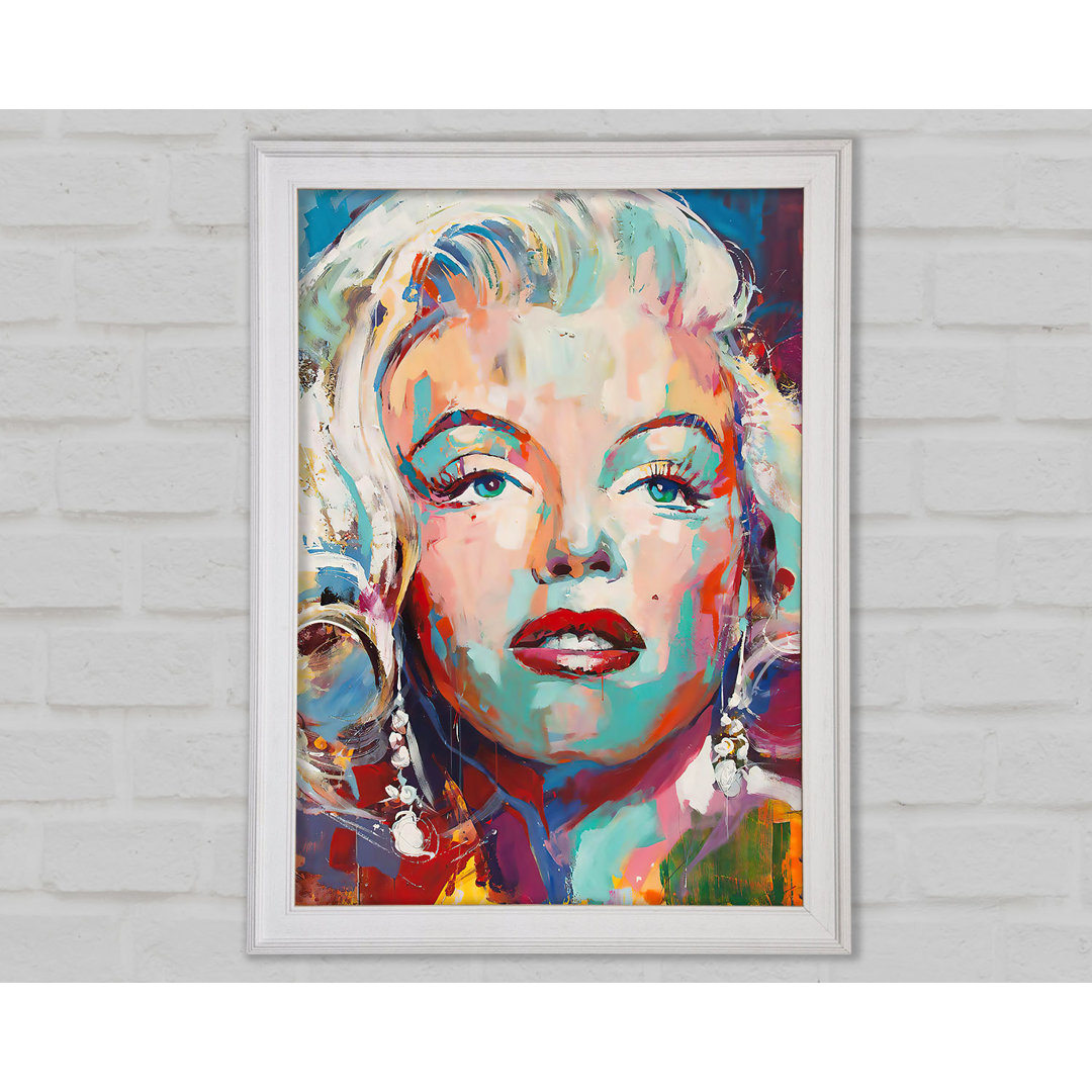 Marilyn Monroe Graffiti - Druck