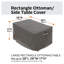 Jaylon Water Resistant Patio Table Cover with 2 Year Limited Warranty