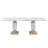 STACEY BEIGE DINING TABLE