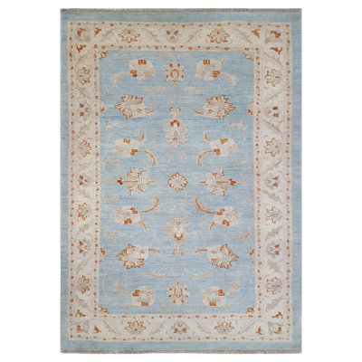 Davey Hand Knotted 3x5 Teal Rug