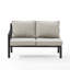 Causeuse d'extérieur avec coussins 51,25 po Octabio-70849668