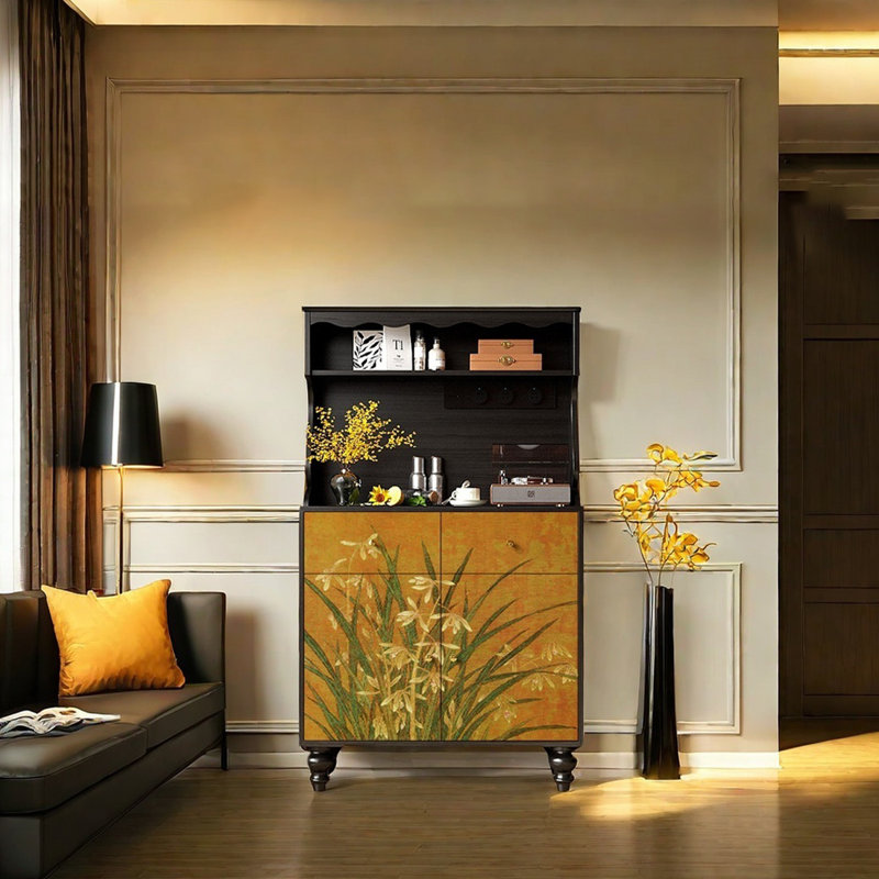 French style beautifully patterned sideboard