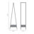 Brabantia Linn Garment Clothes Rack, Compact-101758637